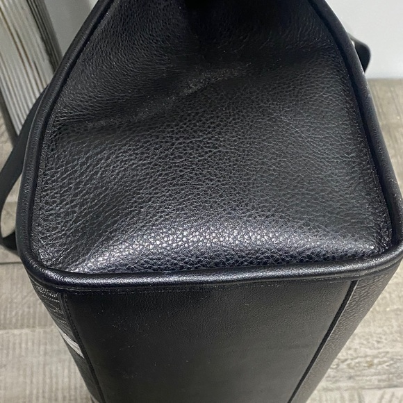 Jones New York Black and Gray Monogram Tote - Picture 5 of 7